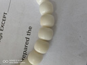 原木匠原生态真正白玉菩提子手串非菩提根星月金刚108颗男女手链文玩 精工白玉菩提子【桶珠】7*8*27颗 实拍图