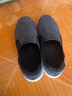 足力健老人鞋一脚蹬散步鞋艾草健康爸爸鞋休闲鞋冬季男鞋 1716Z休闲蓝43 实拍图