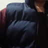 啄木鸟棉马甲男秋冬季潮流男士棉服外套装加厚保暖大码休闲棉衣背心外穿 深蓝色 3XL 建议140-155斤 实拍图