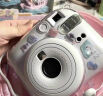 富士（FUJIFILM）拍立得instax mini SE男女学生款一次成像傻瓜相机mini 7+/7s/7c升级版套餐含相纸 白色 套餐二【标配+10张相纸+升级版实用礼包C】 实拍图