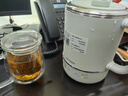 北鼎（Buydeem）多功能便携式养生壶 迷你不锈钢煮茶壶 家用保温壶 恒温烧水壶 全自动一体式精煮恒温水壶节日送礼 【浅杉绿】便携式养生壶TK65|0.6L 0.6L 实拍图