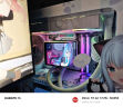 TRYX（创氪星系）PANORAMA展域240水冷cpu散热器ARGB白6.67英寸曲面屏/Asetek8/KANALI软件/裸眼3D视觉 实拍图