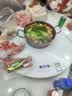 康佳（KONKA）康佳火锅暖菜板饭菜保温板家用热菜板圆形可旋转智能餐桌加热神器 80CM【电磁炉火锅款】白色大理石纹+电动旋转 实拍图