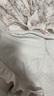 英氏【纯棉】儿童家居服套装男女童5A抑菌吸湿排汗睡衣睡裙家居服 法式方领【女童睡裙】 140 实拍图