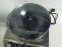 苏泊尔（SUPOR）凹面电磁炉专用铁锅不生锈防粘锅炒菜锅铁锅无涂层燃气家用炒锅 锅+锅盖【凹面电磁可用】 32cm 实拍图