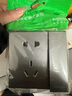 施耐德开关插座通用透明86型防水开关面板防溅盒防水罩插座浴室防水盒 白色防水盒 实拍图