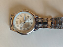 德克兴朗土豪金自动表手表男士防水双日历时尚夜光商务新款全自动机械石英 031银钢白面 实拍图