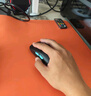 飞遁珀电竞鼠标垫fps顺滑游戏专用微绒编织电脑桌垫平衡atk空卓威炽渡红染2下沉式包边橙色520x400x4 实拍图
