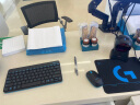 罗技（Logitech） 无线键鼠套装 MK245 Nano 办公鼠标键盘套装 紧凑型 可调支架 黑色 实拍图