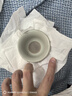 汝道 汝窑茶漏斗茶滤过滤网复古开片汝瓷茶隔陶瓷功夫茶具配件滤茶器 汝窑悠然过滤组 实拍图