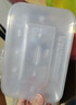 SHUANG YU 一次性饭盒1000ml*50套带盖餐盒长方形打包盒塑料保鲜盒用品 实拍图
