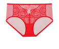 爱慕女士内裤性感蕾丝薄款中腰内裤红本命年结婚AM239971165 实拍图