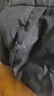 2025新款男士运动羽绒棉服冬季加绒加厚保暖棉衣大码宽松棉袄外套 （NK-8388）黑色 5XL (建议180-200斤) 实拍图
