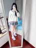 洁丽雅浴室漏水拖鞋女士夏季2026新款室内防滑防臭洗澡用镂空凉拖鞋男款 紫色【无甲醛用着更放心】 37-38 【标准码】 实拍图