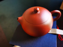 陶舍轩工艺美术师 吴俊 正宗全手工制作 宜兴原矿紫砂壶 茶具 工艺师（西施） 260ml 容量 实拍图