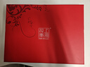 天丝巾画本命年红色羊毛围巾冬款男女通用中国红马年保暖围脖年会礼物礼盒 大红 实拍图