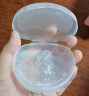 美德乐（Medela）乳盾 乳盾保护罩 哺乳期喂奶防咬乳头贴 超薄乳盾中号(2只装) 实拍图