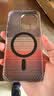 梵皓伊 凯夫拉碳纤维编制格纹适用iPhone15promax手机壳新款苹果16pro全包防摔保护套14pro/17小众高级感 日落灰【凯夫拉纤维纹-内置磁吸】铝合金镜框 IPhone15Pro 实拍图