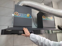 科创奇商用抽油烟机超大吸力饭店餐厅炸鸡大型厨房餐灶顶吸侧吸油烟机不锈钢农村柴火灶专用油烟机  顶吸1.5米双电机大功率1200W 热清洗+上门安装 实拍图