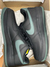 耐克NIKE缓震板鞋男空军一号 AIR FORCE 1 运动鞋 FJ4146-001黑绿42 实拍图