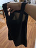 欧迪芬女士保暖背心男女无痕秋冬贴身打底加大保暖贴片情侣保暖上衣女 女款黑色 L 实拍图