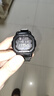 Mtin橡胶树脂手表带配件适用于Casio卡西欧G-SHOCK DW5600 GW-M5610 G-5600E小方块表带 黑色银扣 16mm 实拍图
