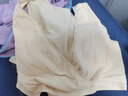 贝莱康 产后哺乳内衣 孕产妇哺乳文胸背心无钢圈柔软透气聚拢喂奶衣 米色（双层） L 实拍图