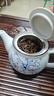 陶趣居 日本进口线唐草小蓝芽茶杯日式汤吞寿司杯陶瓷小杯泡茶杯子茶具 线唐草 茶壶 带滤网465ml1只 实拍图