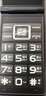 索爱（soaiy）Z6S翻盖老年人手机4G移动联通 双卡双待大字大声超长待机语音播报 铁灰色 实拍图
