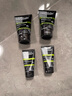 欧莱雅（LOREAL）男士洗面奶磨砂抗黑头痘印火山岩深层清洁毛孔控油角质护肤 炭爽双效洁面两支 实拍图