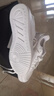 阿迪达斯（adidas）男女鞋板鞋夏季皮面防泼水小白鞋百搭运动休闲鞋 亮白 39 实拍图