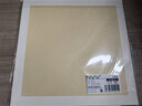 NVV宣纸卡纸国画工笔画书法纸硬卡方形镜片纸作品纸 方形内仿古外白熟宣 33*33cm*10张XZ33-11 实拍图