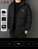 红蜻蜓（RED DRAGONFLY）棉服男冬季加厚连帽棉袄时尚休闲防风保暖防寒舒适男外套黑色L 实拍图