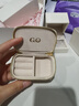 GiO珠宝特选级Akoya天然海水珍珠耳钉18K金小灯泡耳饰生日礼物送女友 18K玫瑰金6-6.5mm【小耳垂推荐】 实拍图