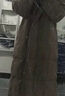 森马（Semir）羽绒服女长款三防防风宽松冬季2024保暖毛领连帽外套109724113018 实拍图