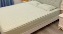 A类夹棉床笠宿舍床罩套床单可定制可水洗榻榻米防滑席梦思保护套 A类水洗棉-浅蓝 1.2*1.9米【单件床笠】 实拍图