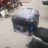 GSB摩托车后备箱pcx160电动车非铝合金尾箱外卖箱45L快拆大容量通用 45L暗夜骑士 实拍图