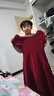 衣诺坊儿童礼服长裙酒红色六一演出服公主裙 酒红泡泡袖 150码 实拍图