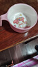 五和（WUHE）辅食碗儿童餐具宝宝吃饭碗卡通带手柄婴幼儿碗耐树脂食品级防烫 美乐蒂单柄碗300ML 实拍图