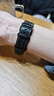 iboann适用iQOO WATCH GT手表表带皮革vivowatchgt替换腕带经典小牛皮智能手表黑色带生耳原装替换配件带 实拍图
