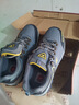 骆驼断码运动男鞋登山鞋真皮运动透气徒步防水防滑旅游户外男女鞋 30115灰色男鞋 41 实拍图