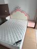 远纱舒新款皇冠床简约现代儿童床软包床梦幻女孩床可爱卡通床次卧单人床 皇冠床带抽屉+床垫+床头柜*1 1500mm*1900mm气压结构 实拍图