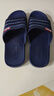 经典拖鞋舒适休闲一字拖居家情侣防滑男女凉拖鞋 蓝色 40 （偏小码建议拍大一码） 实拍图
