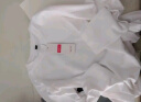 GLM白色长袖t恤男春秋季重磅男装打底衫纯棉吸汗宽松大码男士衣服 实拍图