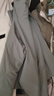 黑冰男士连帽棉服秋冬防风保暖轻量夹克Primaloft户外运动棉服 深卡其绿 XL 实拍图