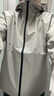 特步防泼水外套新款男夹克上衣跑步训练服户外骑行服双层风衣运动服 熔岩灰-0104 2XL 实拍图
