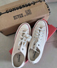 匡威（Converse）官方 1970S男女经典低帮帆布鞋米白色162062C 162062C/米白色 40 实拍图