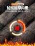 老爷车（LAOYECHE）中年爸爸装中长款男士棉服冬季加绒加厚保暖外套男老年人冬天棉衣 实拍图