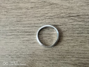 Vana【可定制刻字】银情侣戒指闭口男女一对戒生日礼物送男女友 单个价(尺码请留言) 实拍图