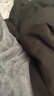 猫人棉服男秋冬季羊羔绒外套潮牌双面穿棉衣保暖棉袄面包服 黑色 2XL 实拍图